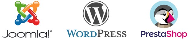 Joomla WordPress PrestaShop